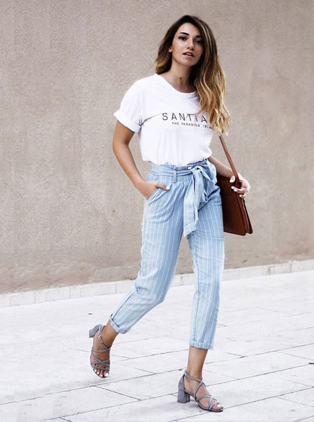 The 25 Most Stylish White T-Shirt Outfits