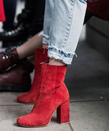 #OOTD: How to Wear Red Boots According to Fashion Girls