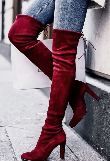 #OOTD: How to Wear Red Boots According to Fashion Girls | Lovika