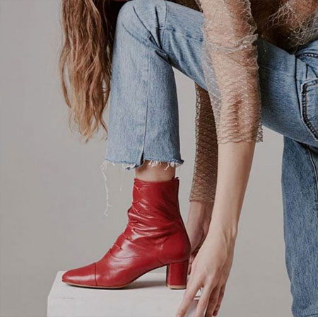 OOTD: How to Wear Red Boots According to Fashion Girls