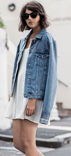 40 Stylish Denim Jacket Outfit Ideas for Spring | Lovika