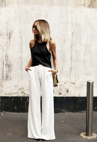 How to wear Wide Leg Pants - Sumissura