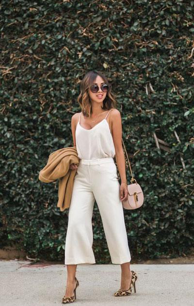 Styling White Pants for Work | Connecticut Style Blogger