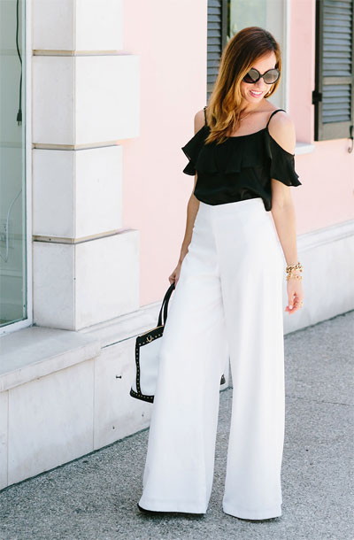Best Tops To Wear With White Pants