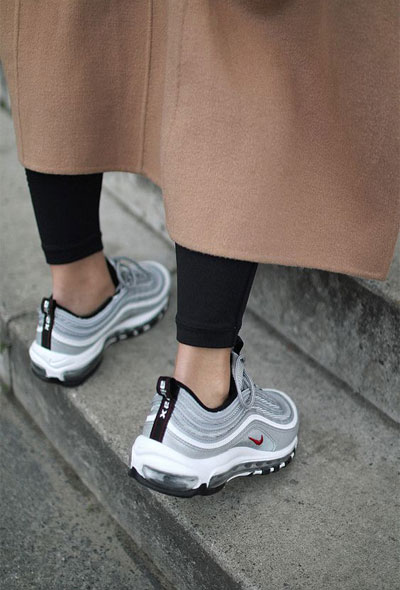 Fashion Girl Outfits – Nike Air Max 97 Sneakers | Lovika