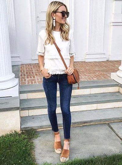 35 Casual Jeans Outfit Ideas for Summer | Lovika