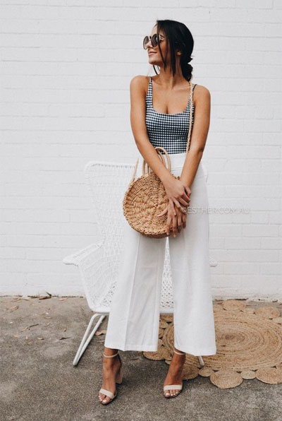 9 White Jean Summer Outfits for Every Occasion